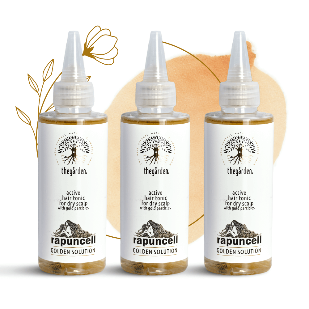 Rapuncell Golden Solution (a tonic to grow hair and stop excessive hair loss - for dry scalp)