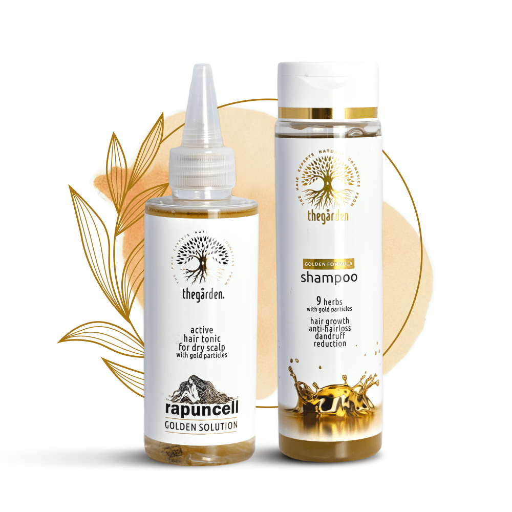 GOLDEN Duo Pack (shampoo and tonic for dry hair and dry scalp)