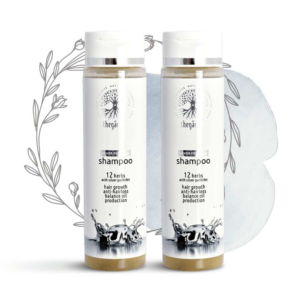 Silver Formula Shampoo (for oily or quickly oily scalp, hair that falls out and grows slowly)