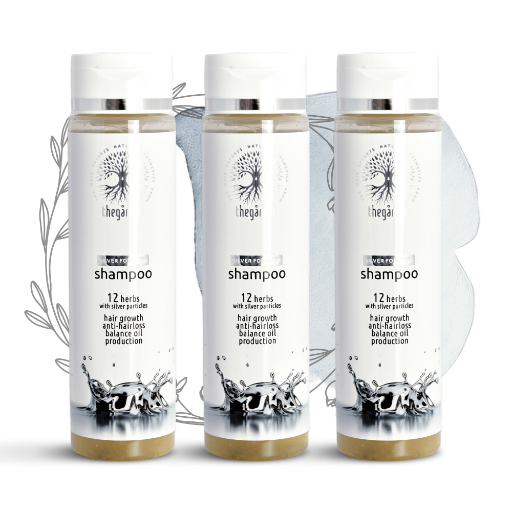 Silver Formula Shampoo (for oily or quickly oily scalp, hair that falls out and grows slowly)