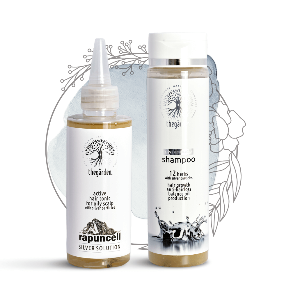 SILVER Duo Pack (shampoo and tonic for dry hair and quickly oily scalp)