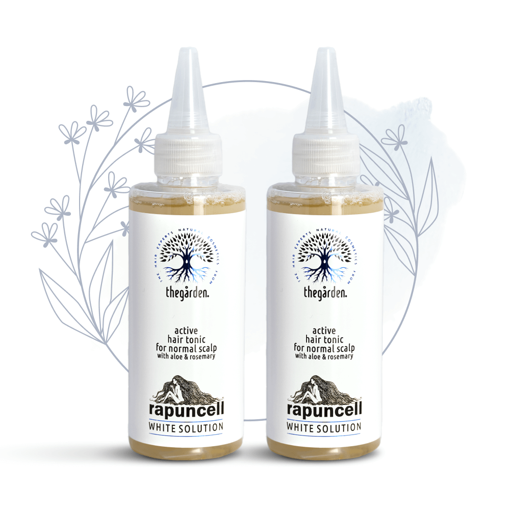 Rapuncell White Solution (a tonic to grow hair and stop excessive hair loss - for normal scalp)